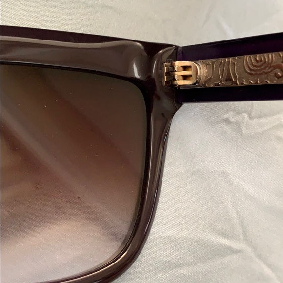 NWT ETRO Marble Violet Sunglasses comes w/case - Picture 6 of 13